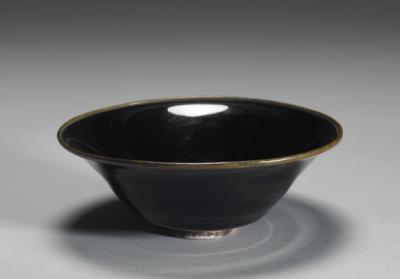 图片[2]-Bowl with black glaze, Northern kiln, Song to Jin dynasty, 12th -13th century-China Archive